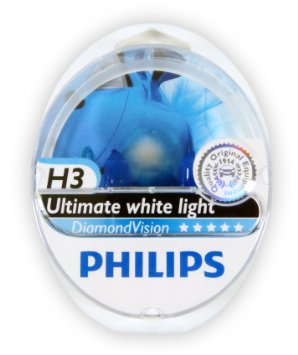 Λάμπες Philips Diamond Vision H3 5000K 55W Κωδικός 12336DVS2