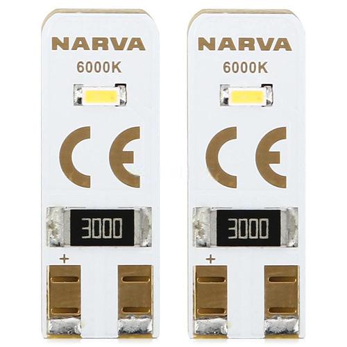 Led Narva 0.6W T10 12V Κωδικός 18001 Τιμή set : 10 ευρώ