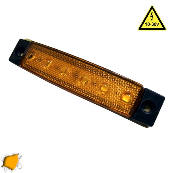LED Φώτα Όγκου Φορτηγών IP66 Πορτοκαλί Κωδικός 77471 Τιμή τεμαχίου : 5 ευρώ