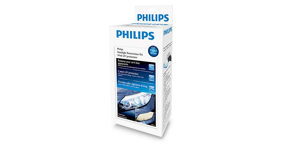 Καθαριστικό Kit Φαναριών Philips Κωδικός HRK00XM
