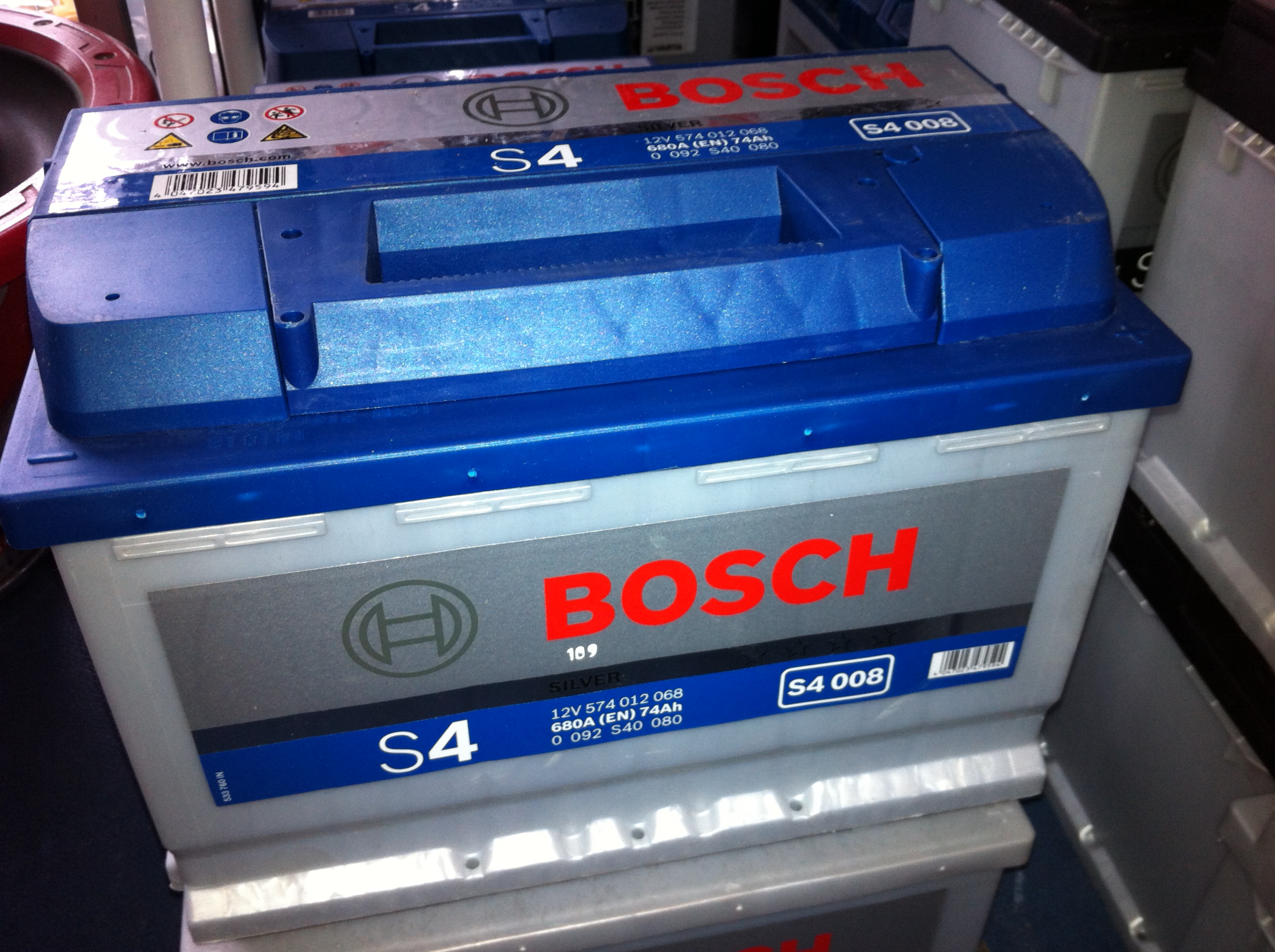 Μπαταρία Bosch S4008 74AH