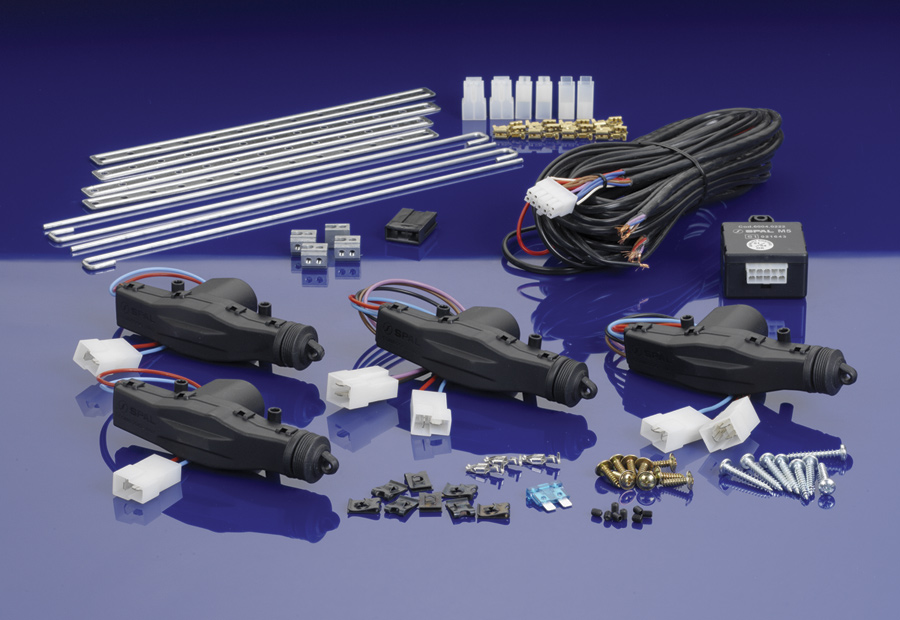 Set κεντρικό κλείδωμα Spal για 4θυρα αυτοκίνητα Κωδικός 4P M5 Basic