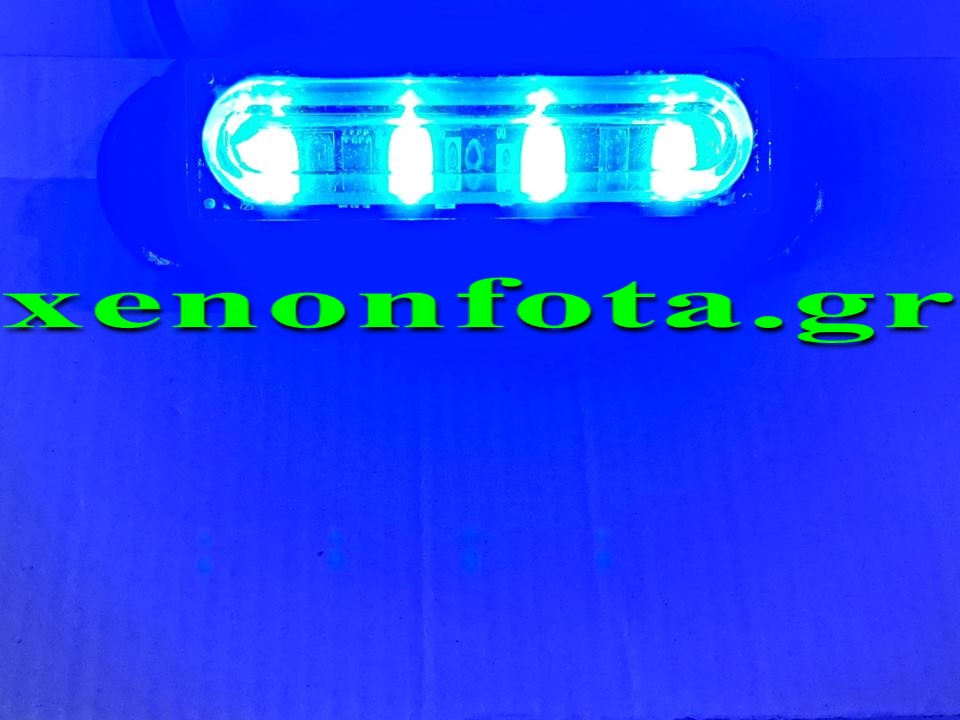 Φωτιστικό σώμα LED 12V-24V 12 Watt Μπλε φωτισμός Κωδικός XF733 Τιμή: 25 ευρώ