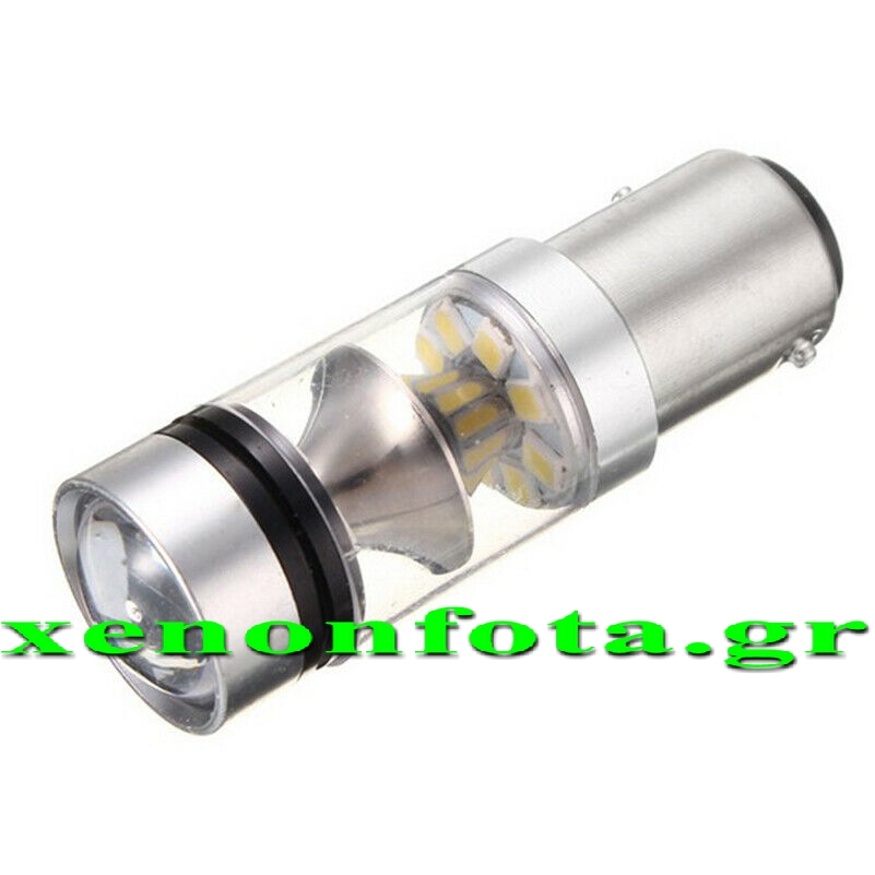 Διπολική LED Cree BAY15D Λευκό φως 100W 1157  Κωδικός XF766 Τιμή: 12 ευρώ