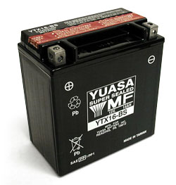 Μπαταρία Moto Yuasa YTX16-BS 14AH