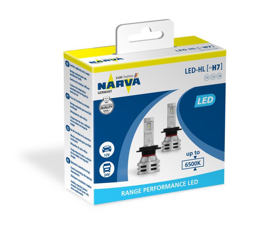 Narva Led H7 Range Power Κωδικός 18033 Τιμή Ζεύγους: 75 ευρώ