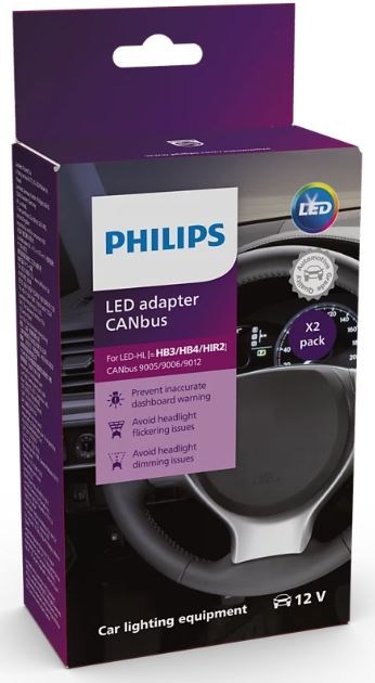 Αντιστάσεις Canbus για LED Philips HB3/HB4/HIR2 Κωδικός 18956X2