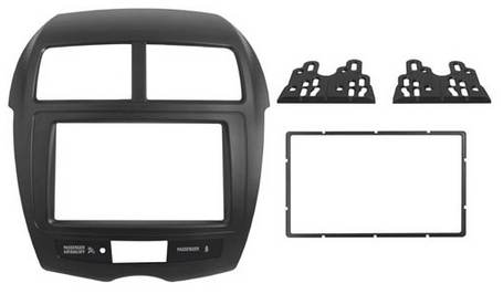 3/590 Πρόσοψη Mitsubishi ASX/RVR No Navi 2 DIN Kit