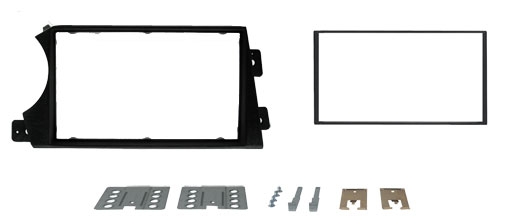 3/638 Πρόσοψη SSangyong Actyon - Kyron2 2 DIN Kit