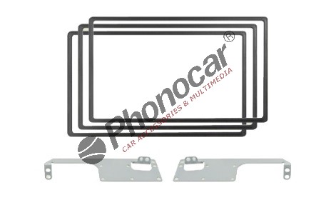 3/668 Φιλέτα Πρόσοψης Nissan Xtrail 07>13 2 DIN