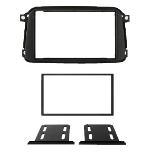 3/621 Πρόσοψη Smart For Two 10> 2 DIN Kit