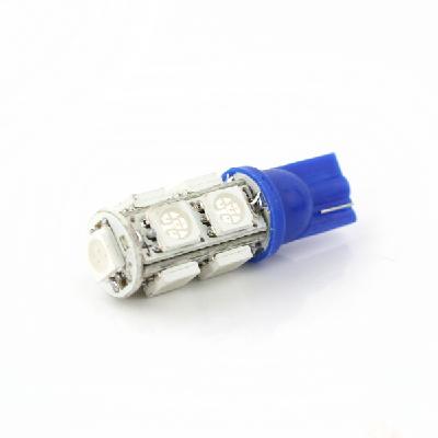 Led T10 9 SMD Blue 50/50