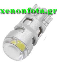 LED T10 με 2 5630 SMD Λευκό φως 12V Κωδικός XF569