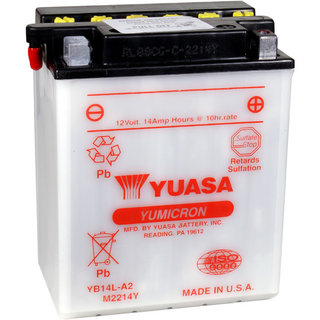 Μπαταρία Moto Yuasa YB14L-A2