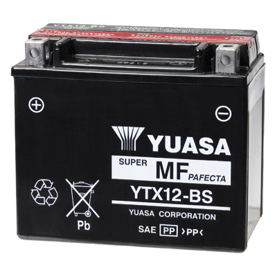 Μπαταρία Yuasa YTX12-BS 10 ΑΗ