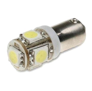 Led BA9S 5 SMD Blue 50/50