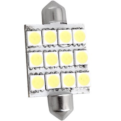 Σωληνωτό LED 12 SMD 42mm White