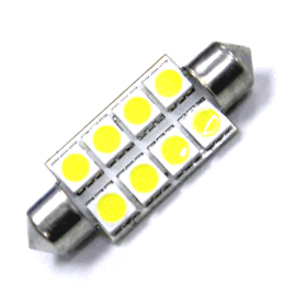 Σωληνωτό LED 8 SMD 39mm White