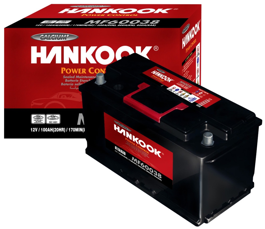 Μπαταρία 100ΑΗ Hankook MF60038