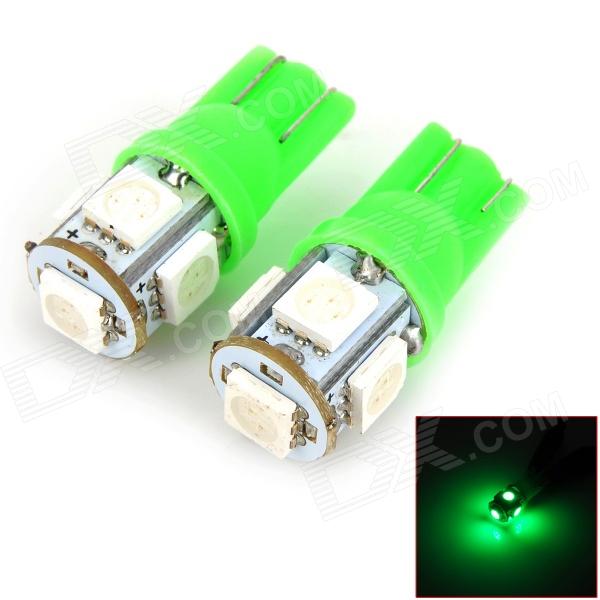 Led T10 5 SMD Green 24V