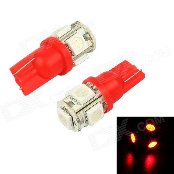 Led T10 5 SMD Red 24V