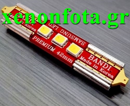 Led 42MM 3 SMD Ψυχρό Λευκό Samsung Made in Korea Κωδικός XF515