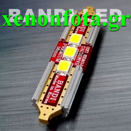 Led 36MM 3 SMD Ψυχρό Λευκό Samsung Made in Korea Κωδικός XF516