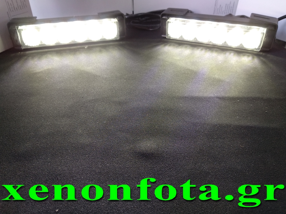 Μπάρες LED 12V-24V 36 Watt Λευκός φωτισμός Κωδικός XF644