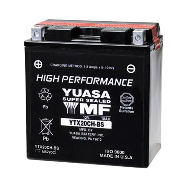 Μπαταρία Moto Yuasa YTX20CH-BS 18AH Τιμή : 120 ευρώ